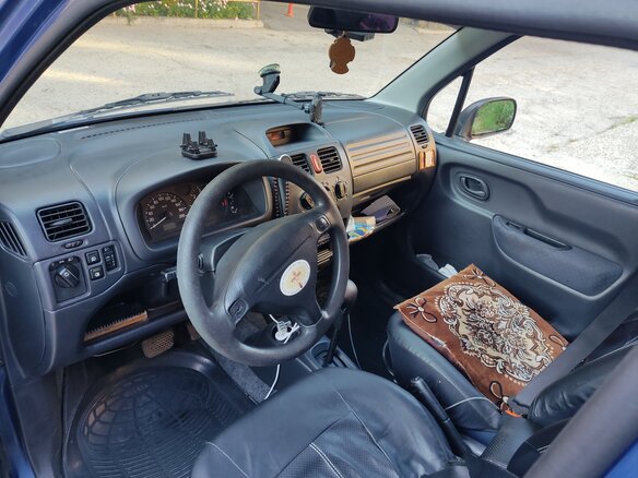 2003 Suzuki Wagon R Solio II, синий, 850000 рублей - вид 6