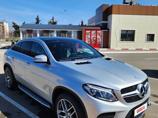 2016 Mercedes-Benz GLE Coupe 350 d I (C292), серебристый, 4500000 рублей, вид 4