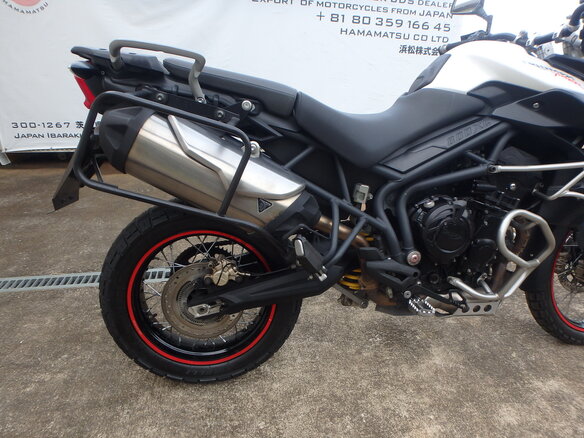 2013 Triumph Tiger 800, белый, 700000 рублей - вид 13