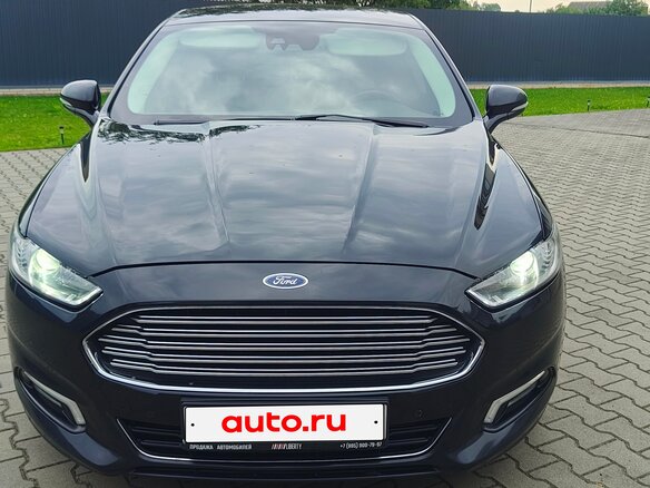 2017 Ford Mondeo V, чёрный, 1600000 рублей - вид 8
