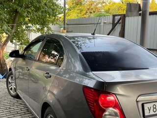 2012 Chevrolet Aveo II, серебристый, 280000 рублей, вид 4