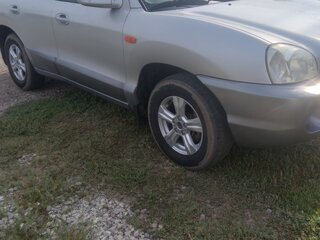 2002 Hyundai Santa Fe I, серебристый, 600000 рублей, вид 2