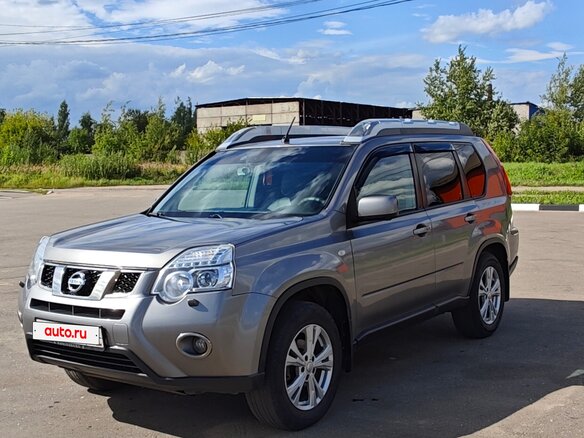 2014 Nissan X-Trail II Рестайлинг, серый