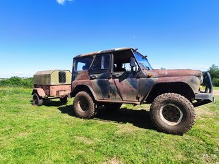 1974 УАЗ 469Б, зелёный, 273000 рублей, вид 2