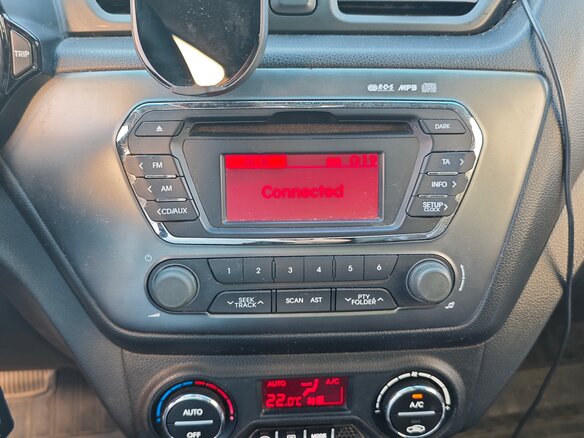 2012 Kia Rio 4-speed III, серый, 680000 рублей - вид 13