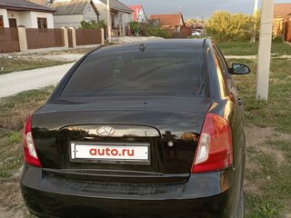 2007 Hyundai Verna II, чёрный, 330000 рублей, вид 2