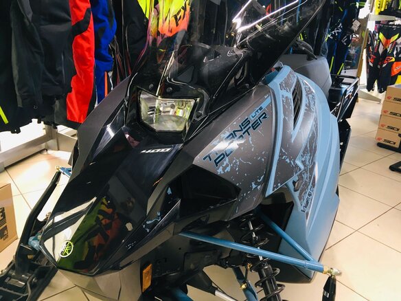 2022 Yamaha Transporter Lite 2UP, синий - вид 1