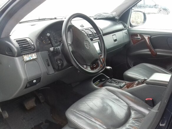 1999 Mercedes-Benz M-Класс 320 I (W163), синий - вид 3