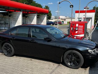2003 BMW 7 серии 730d IV (E65/E66), чёрный, 1240000 рублей, вид 2