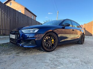 2020 Audi A4 35 TFSI V (B9) Рестайлинг, синий, 3420000 рублей, вид 3