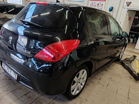2008 Peugeot 308 I, чёрный, 370000 рублей, вид 5