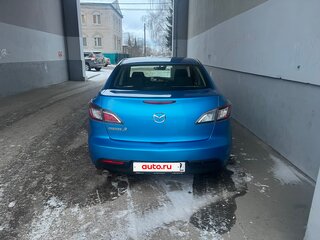 2011 Mazda 3 II (BL), голубой, 850000 рублей, вид 3