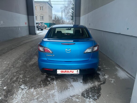 2011 Mazda 3 II (BL), голубой, 850000 рублей - вид 2