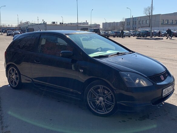 2003 Honda Civic Type R VII, чёрный