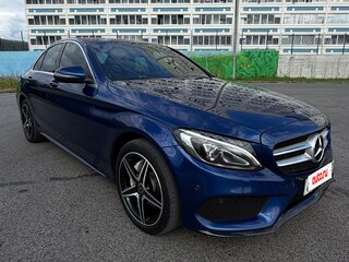 2017 Mercedes-Benz C-Класс 200 IV (W205), синий, 2350000 рублей, вид 1