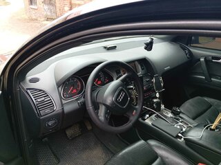 2008 Audi Q7 I (4L), чёрный, 1600000 рублей, вид 3