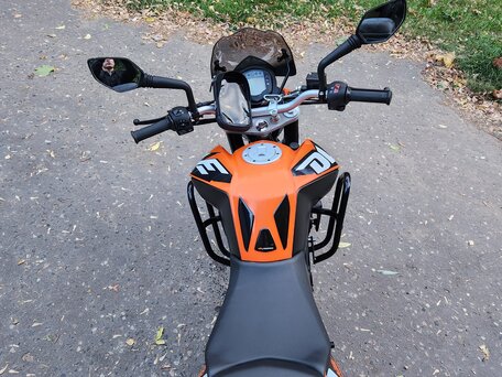 2014 KTM 200 Duke, оранжевый, 190000 рублей, вид 5