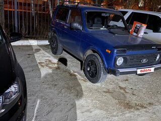 2012 Lada (ВАЗ) 2121 (4x4) I Рестайлинг, синий, 425000 рублей, вид 2