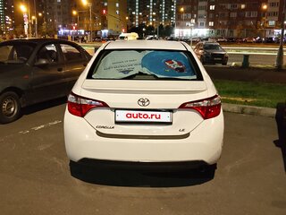 2014 Toyota Corolla XI (E160, E170, E180), белый, 900000 рублей, вид 4
