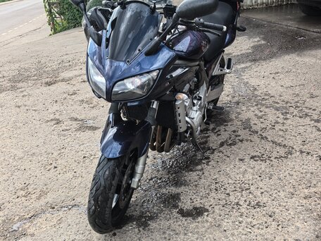 2001 Yamaha FZS1000 Fazer, синий, 385000 рублей, вид 3