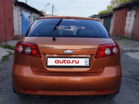 2007 Chevrolet Lacetti I, оранжевый, 380000 рублей - вид 12