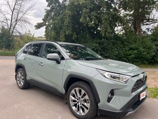 2019 Toyota RAV4 V (XA50), зелёный, 3500000 рублей, вид 3