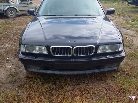 1997 Alpina B12 E38, чёрный - вид 2
