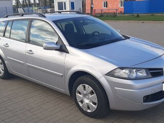 2009 Renault Megane II Рестайлинг, серебристый, 530000 рублей, вид 4
