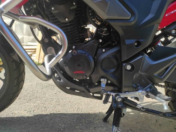 2021 Honda CB 190X (Wuyang), красный, 365000 рублей - вид 13