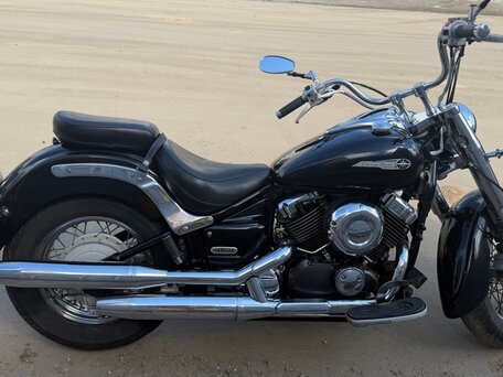 2003 Yamaha XVS400 Drag Star, чёрный, 339000 рублей, вид 3