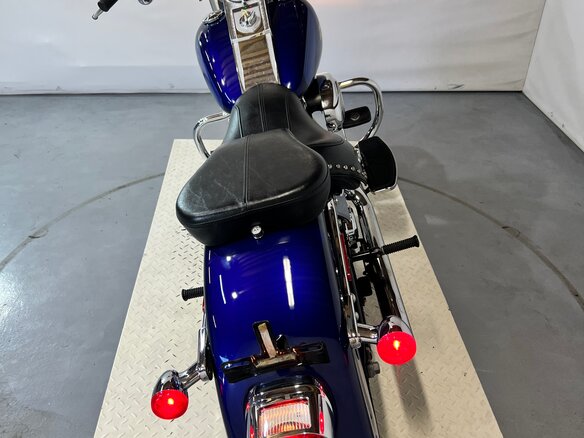 2007 Harley-Davidson Fat Boy, синий, 610000 рублей - вид 13