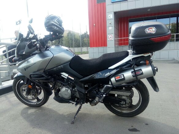 2006 Suzuki V-Strom 1000, серый - вид 4