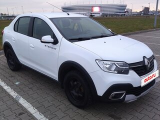 2021 Renault Logan Stepway II Рестайлинг, белый, 1020000 рублей, вид 4