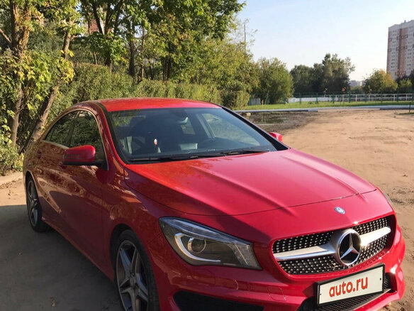 2014 Mercedes-Benz CLA 200 I (C117, X117), красный - вид 5