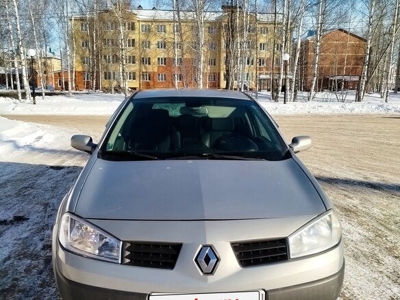 2003 Renault Megane II, серый, 357000 рублей - вид 2
