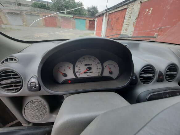 2002 Hyundai Atos, серебристый - вид 7