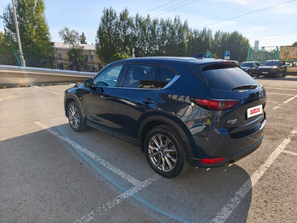 2019 Mazda CX-5 II, синий, 3600000 рублей - вид 3