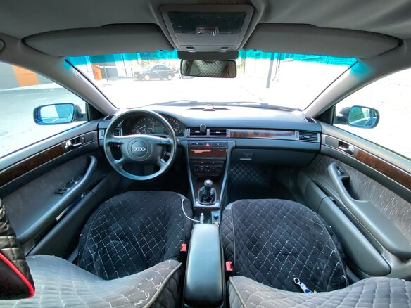1999 Audi A6 II (C5), синий, 470000 рублей - вид 8