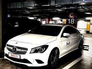 2014 Mercedes-Benz CLA 200 I (C117, X117), белый, 1800000 рублей, вид 1