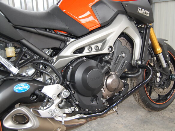 2014 Yamaha MT-09 (FZ-09), оранжевый, 670000 рублей - вид 14