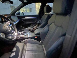 2020 Audi Q5 40 TDI II (FY) Рестайлинг, синий, 6500000 рублей, вид 3