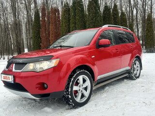2007 Mitsubishi Outlander II, красный, 1100000 рублей, вид 2