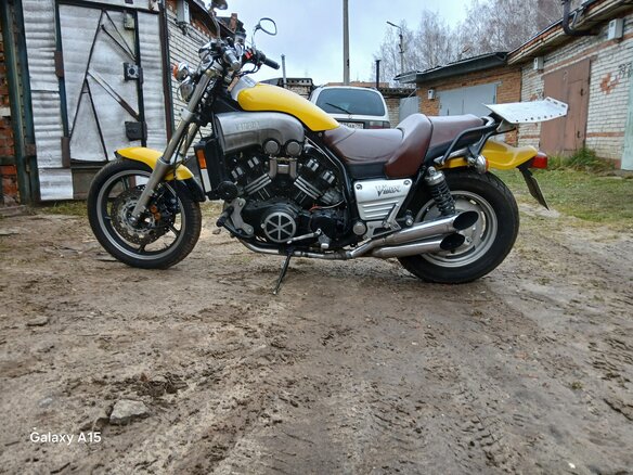 1988 Yamaha V-Max 1200, золотистый, 530000 рублей - вид 19