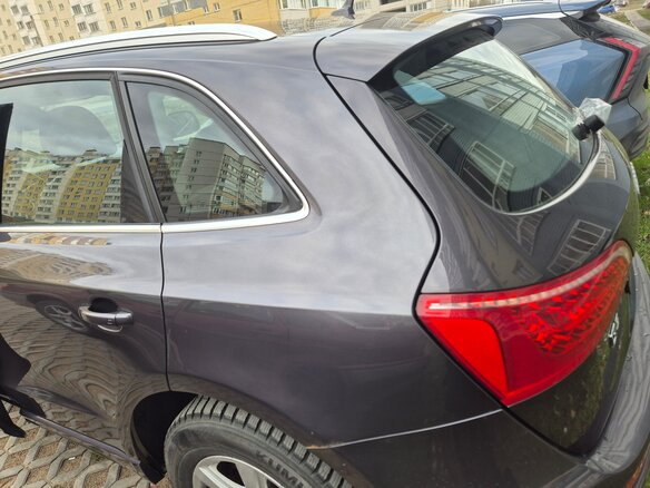 2010 Audi Q5 I (8R), серый, 1250000 рублей - вид 6