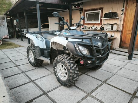 2010 Stels ATV-700, белый, 475000 рублей, вид 3