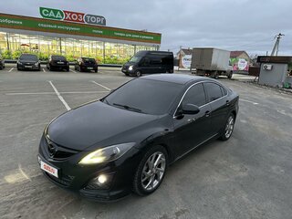 2011 Mazda 6 II (GH) Рестайлинг, чёрный, 1359000 рублей, вид 1