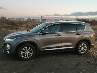 2019 Hyundai Santa Fe IV, серый, 2920000 рублей, вид 2