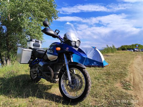 2001 BMW R 1150 GS, синий, 410000 рублей, вид 1