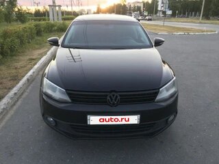 2012 Volkswagen Jetta VI, чёрный, 990000 рублей, вид 4