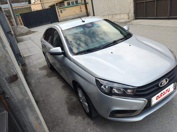 2021 Lada (ВАЗ) Vesta I, серый, 849000 рублей - вид 4